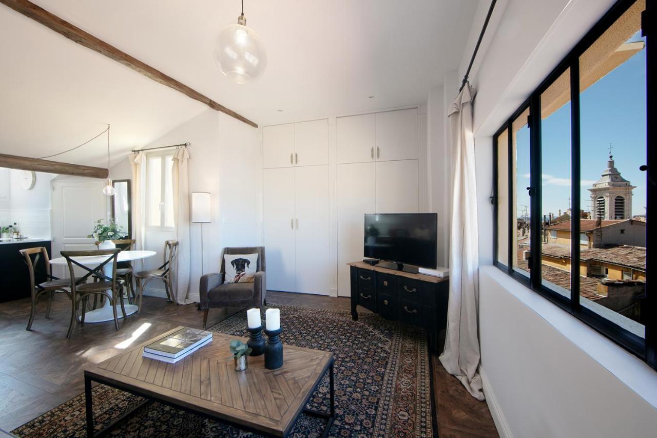 尼斯Cocoon Loft - Magnifique Loft Sous Toit, Refait A Neuf, Vues Splendides, Clim, Wifi公寓 外观 照片